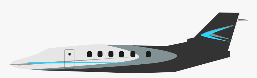 Jet Concept Fuselage - Private Jet Vector Png, Transparent Png, Free Download