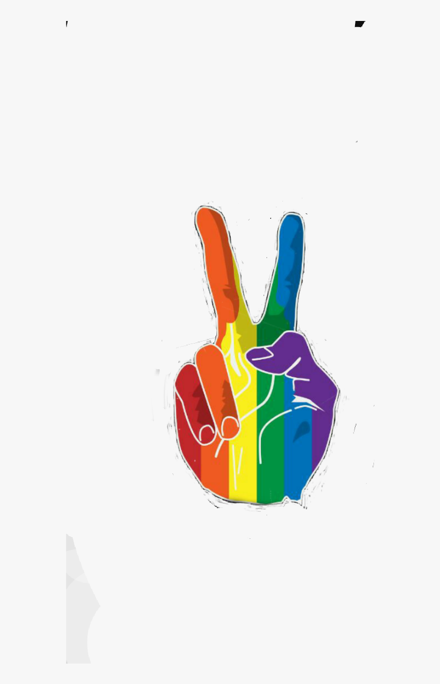 Lgbt Pride Tumblr Hand Png Pride Tumblr - Stickers Transparent Lgbt, Png Download, Free Download