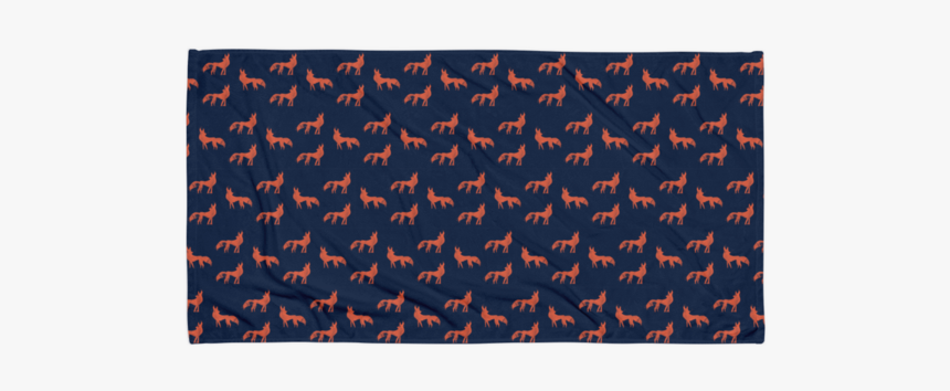 Foxy Beach Blanket - Illustration, HD Png Download, Free Download