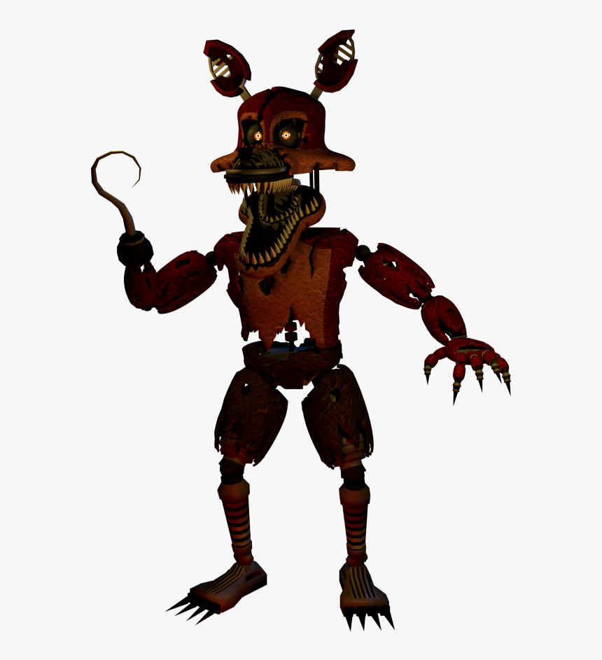 Nightmare Foxy Png Transparent Nightmare Foxy Images - Fnaf Nightmare Foxy ...