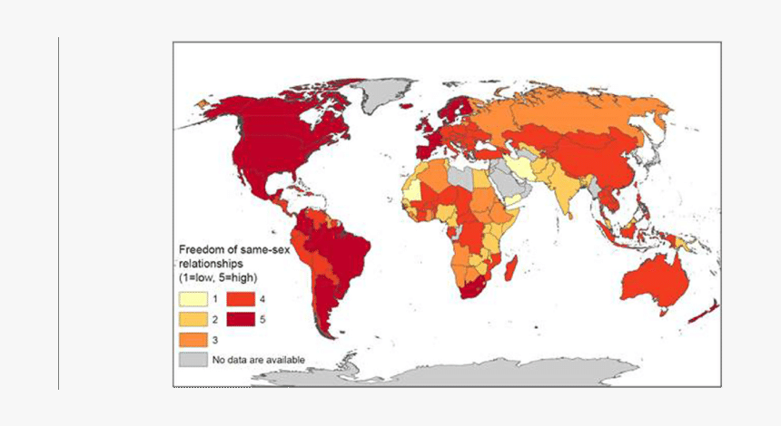 Liberal Vs Conservative World Map, HD Png Download, Free Download