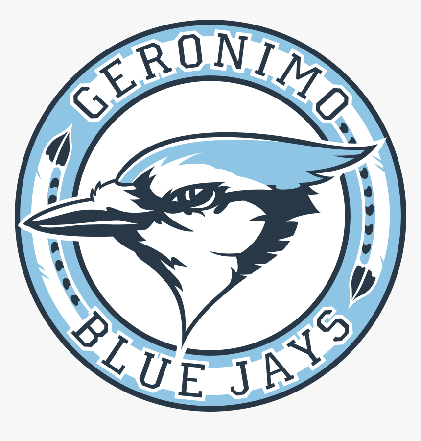 Bluejay Drawing Logo Blue Jays Geronimo High School Hd Png Download Kindpng