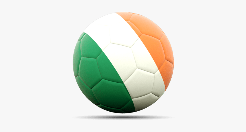 Irish Flag Ball - Irish Flag And Football, HD Png Download, Free Download