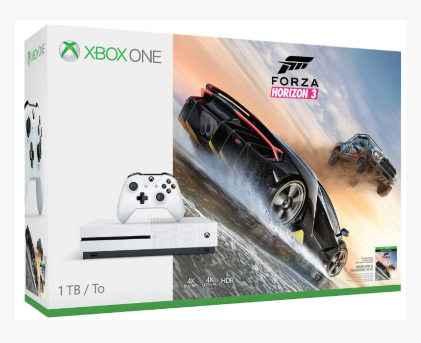 Xbox One S Forza Bundle, HD Png Download, Free Download