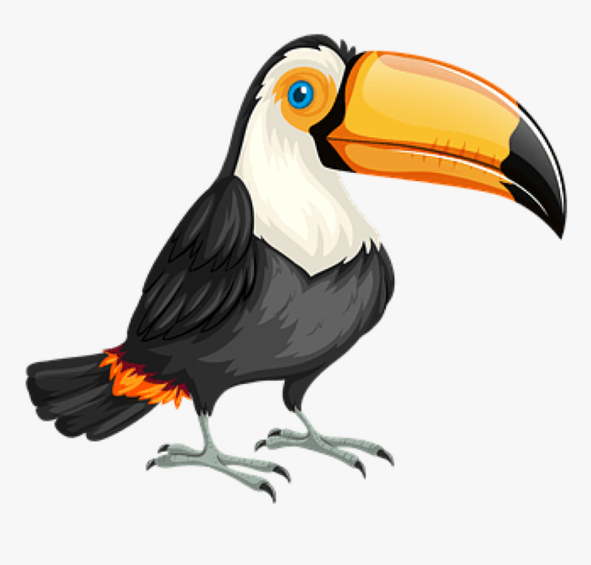 Free Png Download Bandeira Do Brasil Com Um Tucano - Toucan Clipart Png, Transparent Png, Free Download