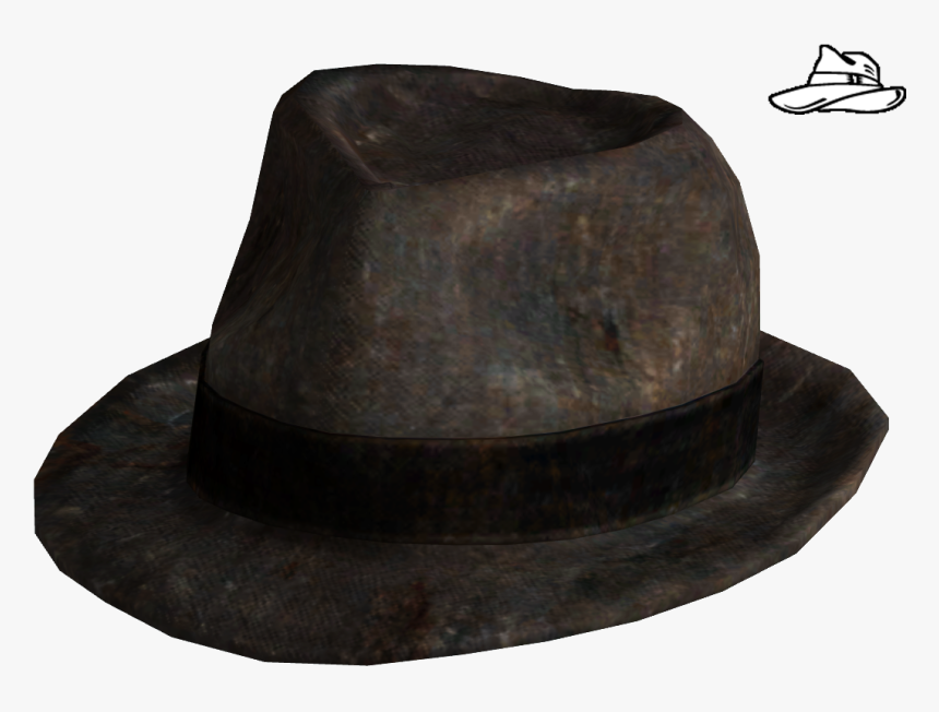 Dapper Gambler Hat Male - Fedora, HD Png Download, Free Download