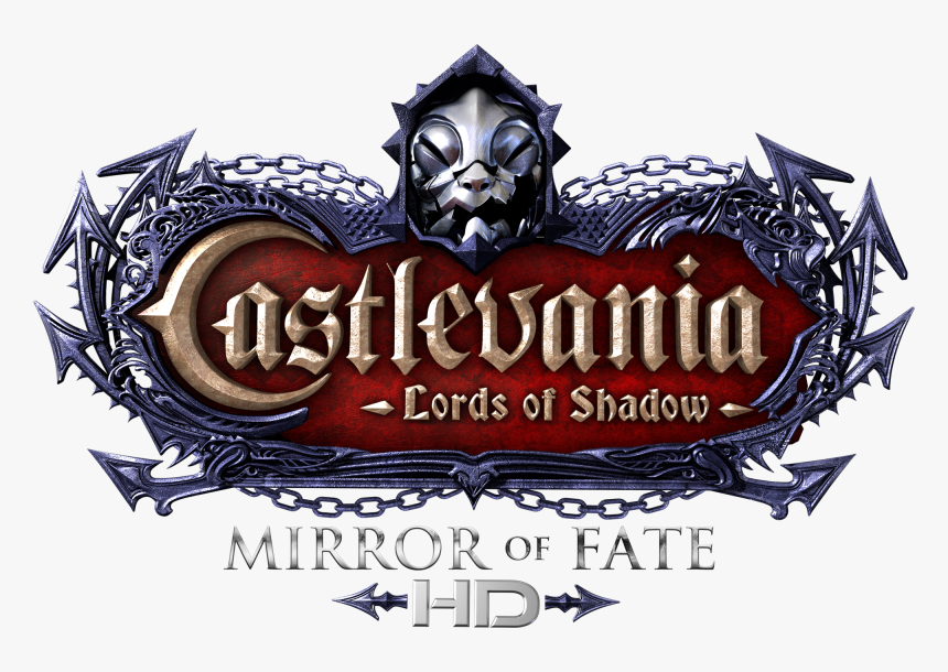 Castlevania Lords Of Shadow Mirror Of Fate Hd Logo - Castlevania Lords Of Shadow Mirror Of Fate Logo, HD Png Download, Free Download