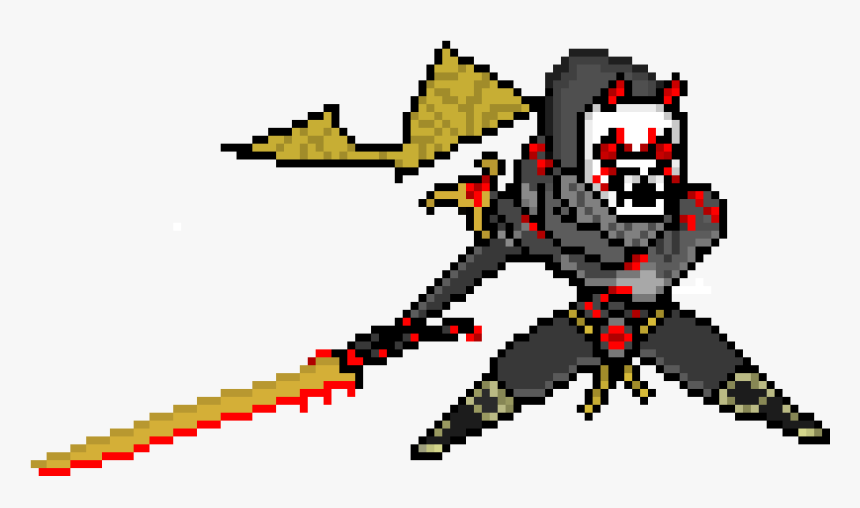 Oni Genji Pixel - Oni Genji Pixel Art, HD Png Download, Free Download