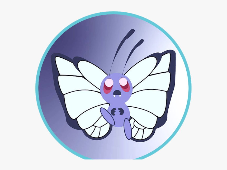 Butterfree - Cartoon, HD Png Download, Free Download