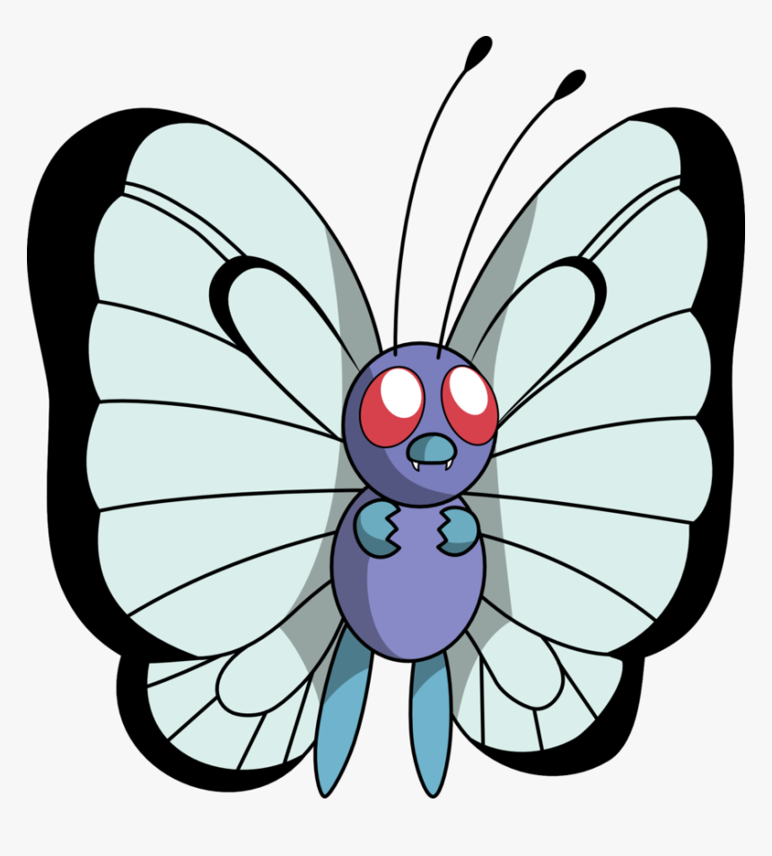 Dikjoke - Pokemon Butterfree Png, Transparent Png, Free Download