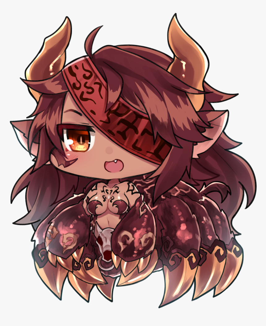 Mge Encyclopedia Ushi Oni , Png Download - Monster Girl Ushi Oni Fight, Transparent Png, Free Download