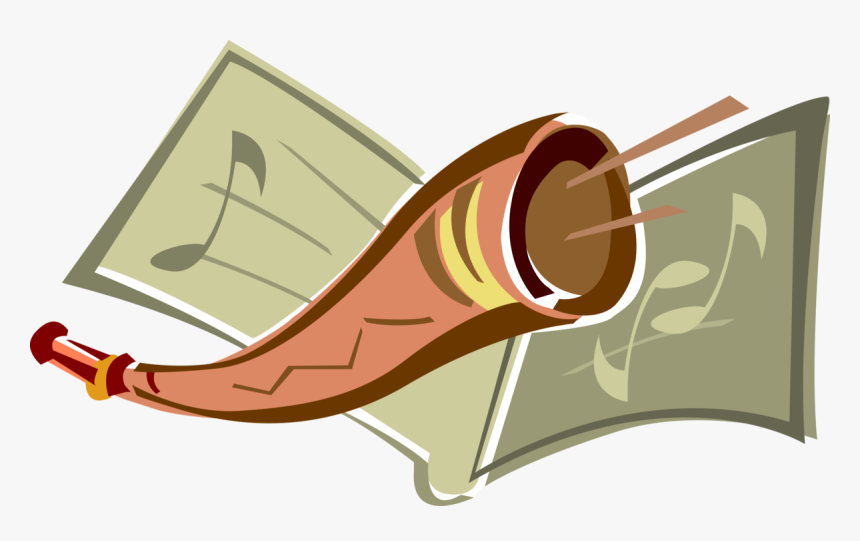 Transparent Ram Horns Clipart - Музыкальный Инструмент Рожок, HD Png Download, Free Download