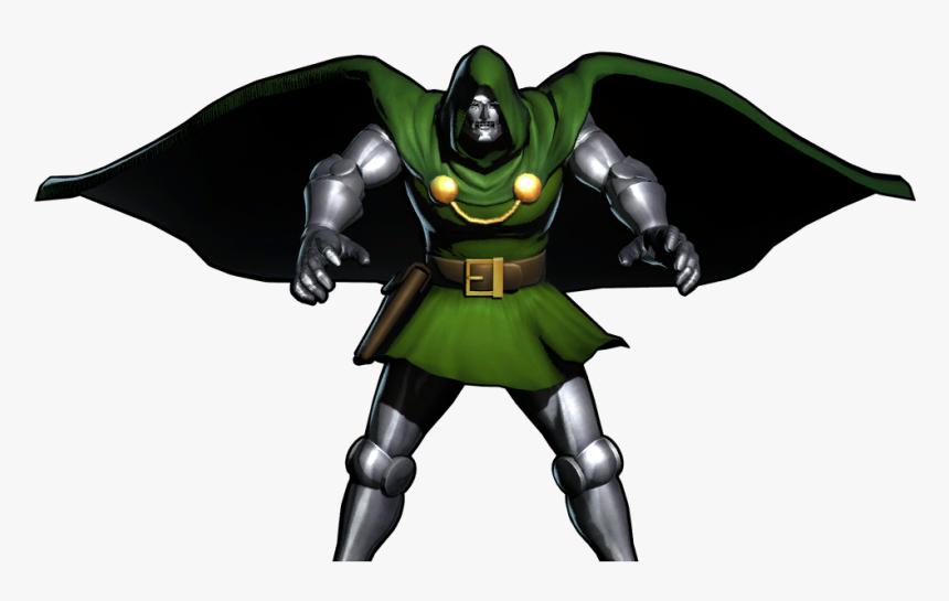 Dr Doom Png - Marvel Vs Capcom 3 Dr Doom, Transparent Png, Free Download