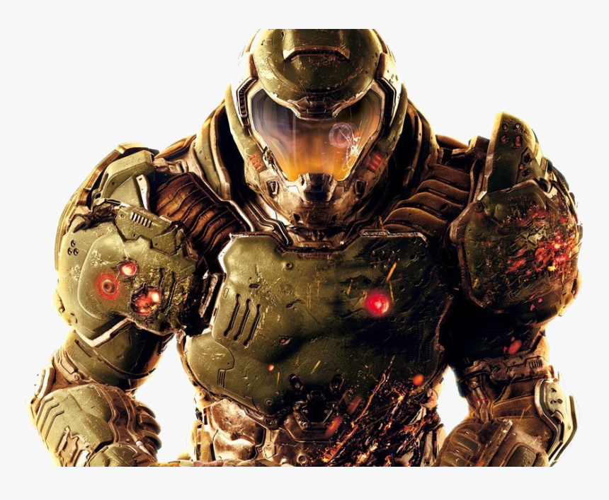 Transparent Background Doomguy Helmet Png