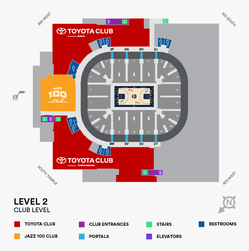 Vivint Smart Home Arena Suite Map, HD Png Download, Free Download