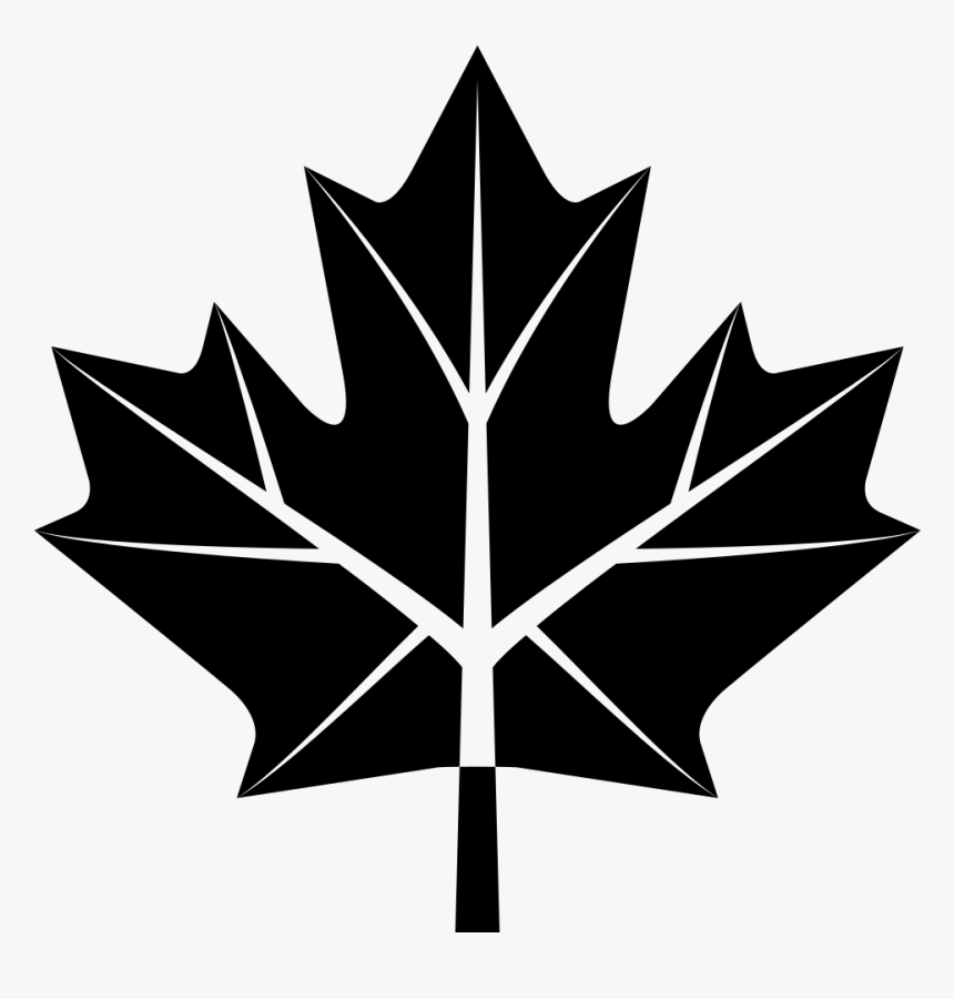 Emojione Bw 1f341 - Clip Art Red Maple Leaf, HD Png Download, Free Download