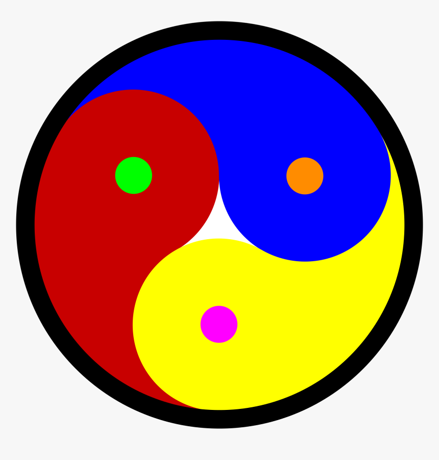 Buddhist Symbols Yin Yang Clipart , Png Download Yin Yang Yuan Symbol, Transparent Png kindpng