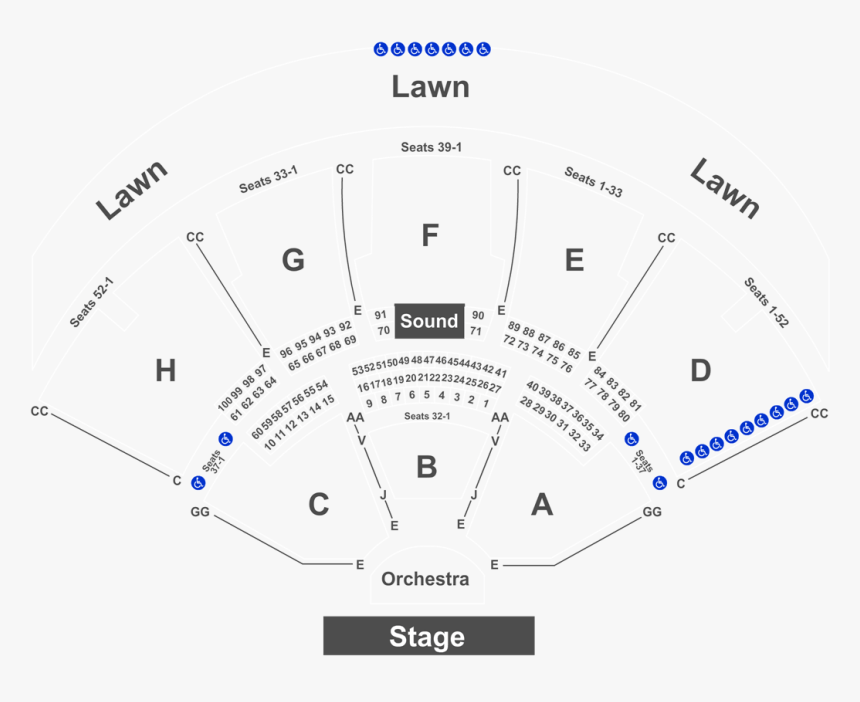 Ruoff Home Mortgage Music Center Seating Chart, HD Png Download, Free Download