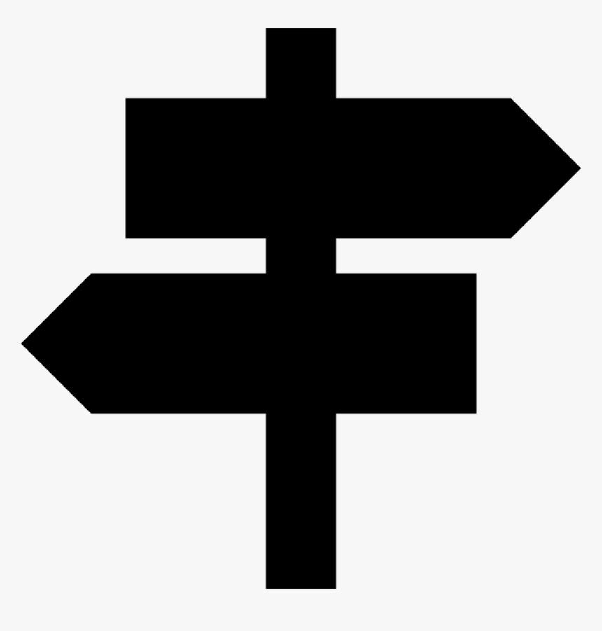 Road Signs - Cross, HD Png Download, Free Download