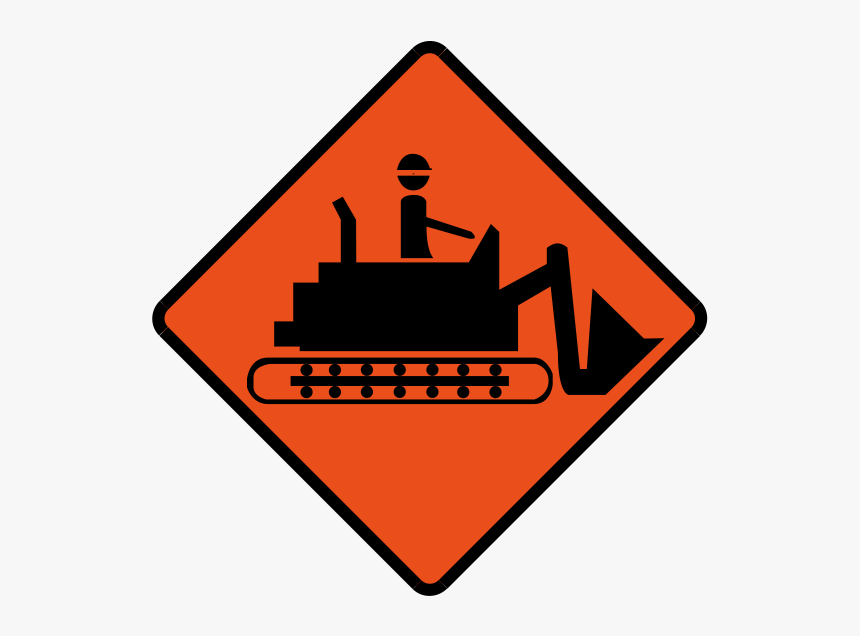Singapore Road Signs - Singapore Road Work Sign, HD Png Download, Free Download