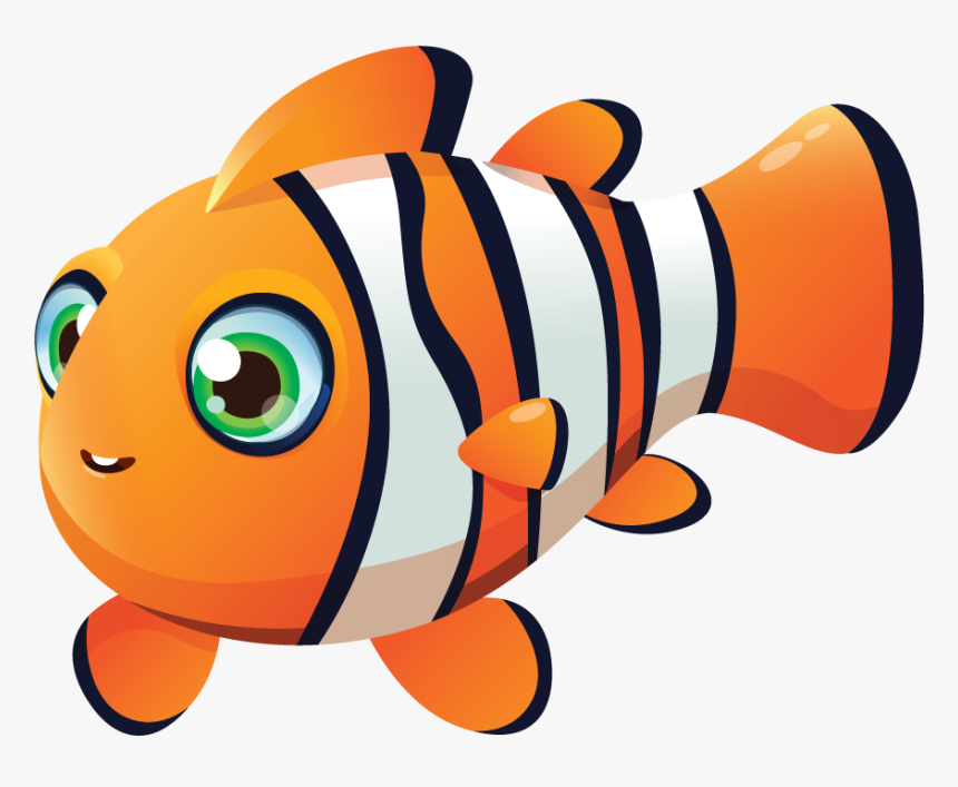 Crabs Clipart Clown Fish - Coral Reef Fish Clipart, HD Png Download, Free Download