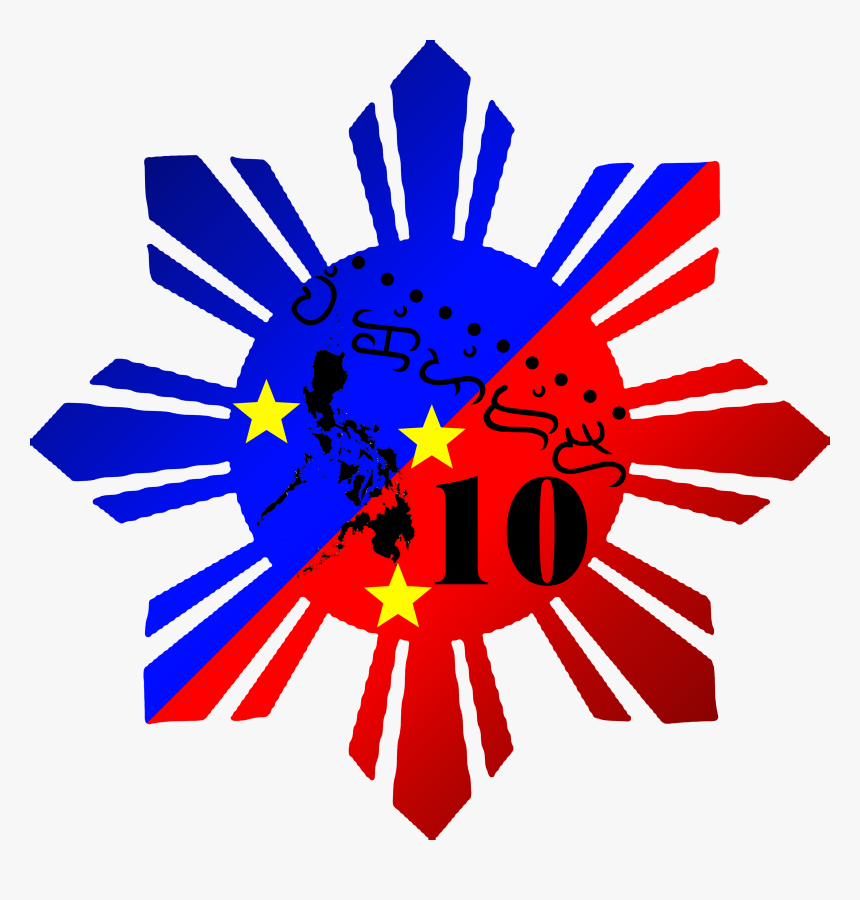 Transparent Filipino Flag Png - Philippine Flag Sun Png, Png Download, Free Download
