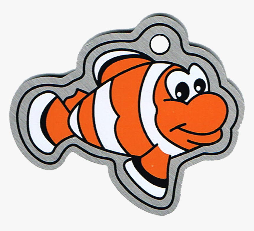 Cachekinz Trackable Clown Fish Geocaching Travel Tag, HD Png Download, Free Download
