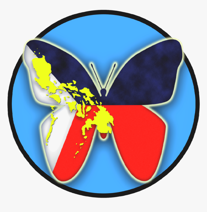 Philippine Flag And Bird Clipart , Png Download - Butterfly Animated Philippines, Transparent Png, Free Download