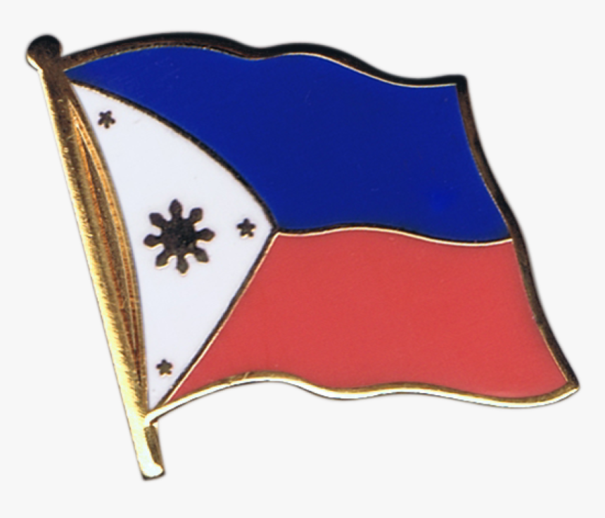 Philippines Flag Pin, Badge - Mexican Flag Drawing Easy, HD Png Download, Free Download