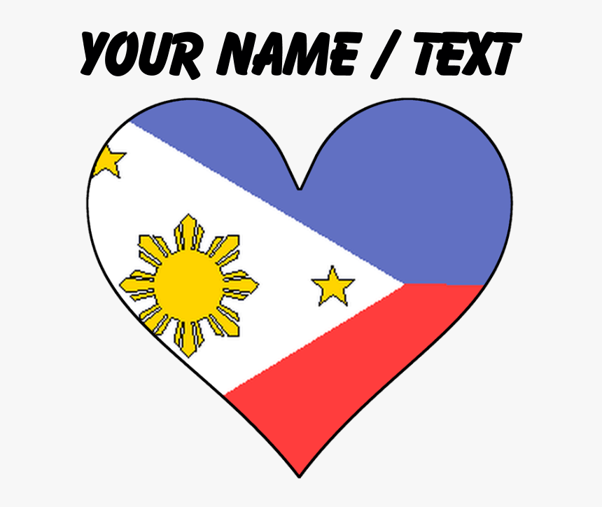 Custom Philippines Flag Heart Laptop Skins - Heart Doodle, HD Png Download, Free Download