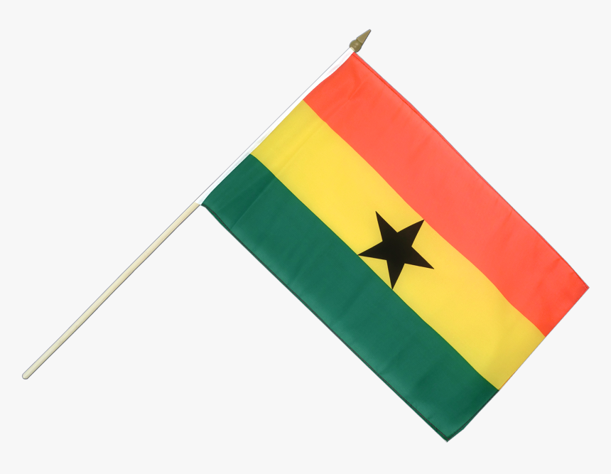 Hand Waving Flag - Ghana Flag, HD Png Download, Free Download