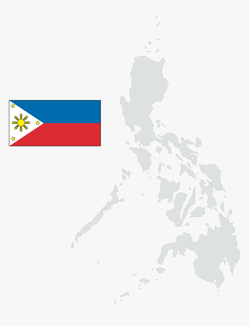 Philippines Map White Png, Transparent Png, Free Download