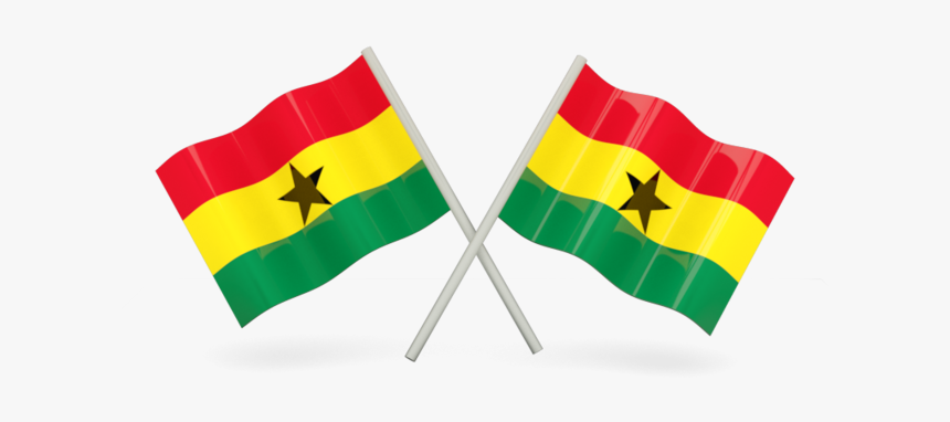 Two Wavy Flags - Sierra Leone Flag Png, Transparent Png, Free Download