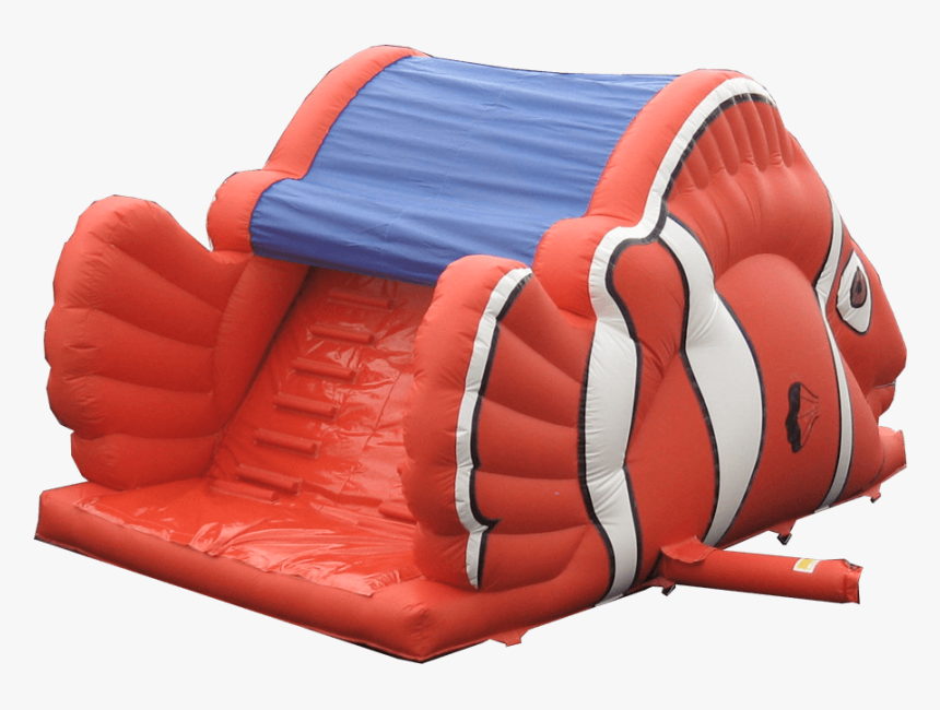 Clown Fish Pool Slide - Inflatable, HD Png Download, Free Download