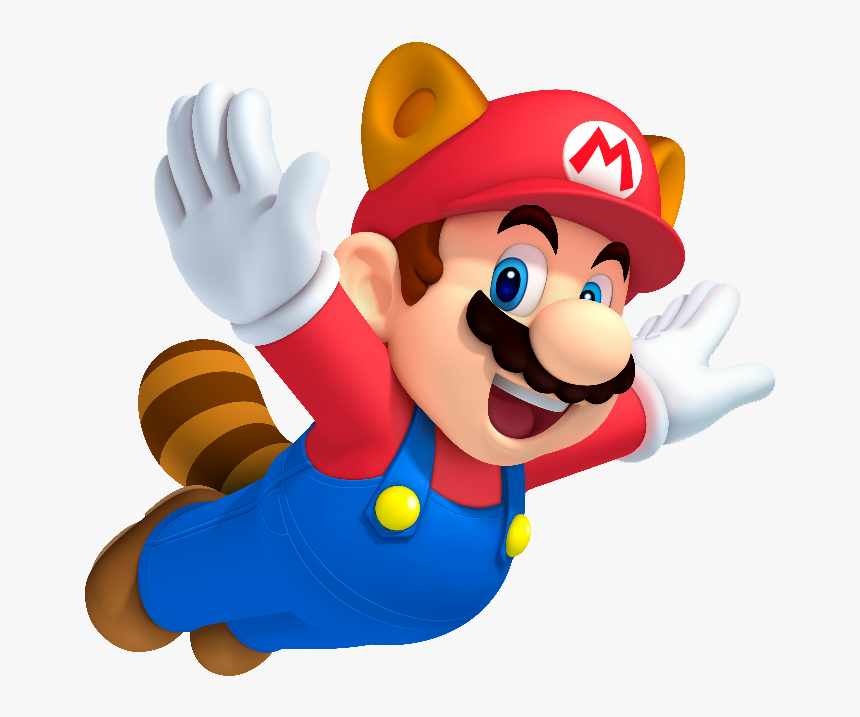 Mario Mapachepng - Raccoon Mario, Transparent Png, Free Download