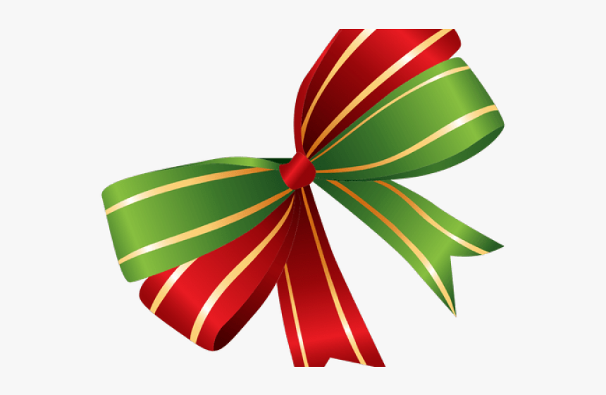 Bow Png Transparent Images - Red Green Ribbon Transparent, Png Download, Free Download