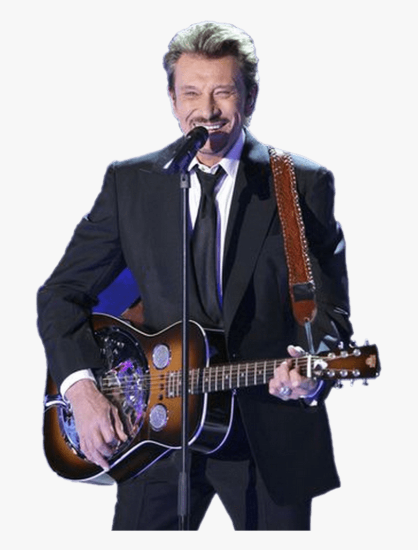 Johnny Hallyday Guitar - Guitar, HD Png Download, Free Download