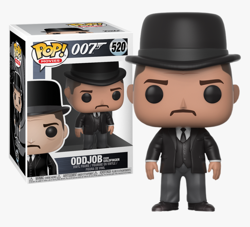 Oddjob Pop Vinyl Figure - Figurine Pop James Bond, HD Png Download, Free Download