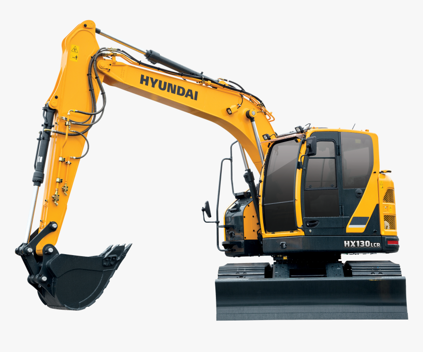 Hx130lcr - Hyundai Excavator, HD Png Download, Free Download