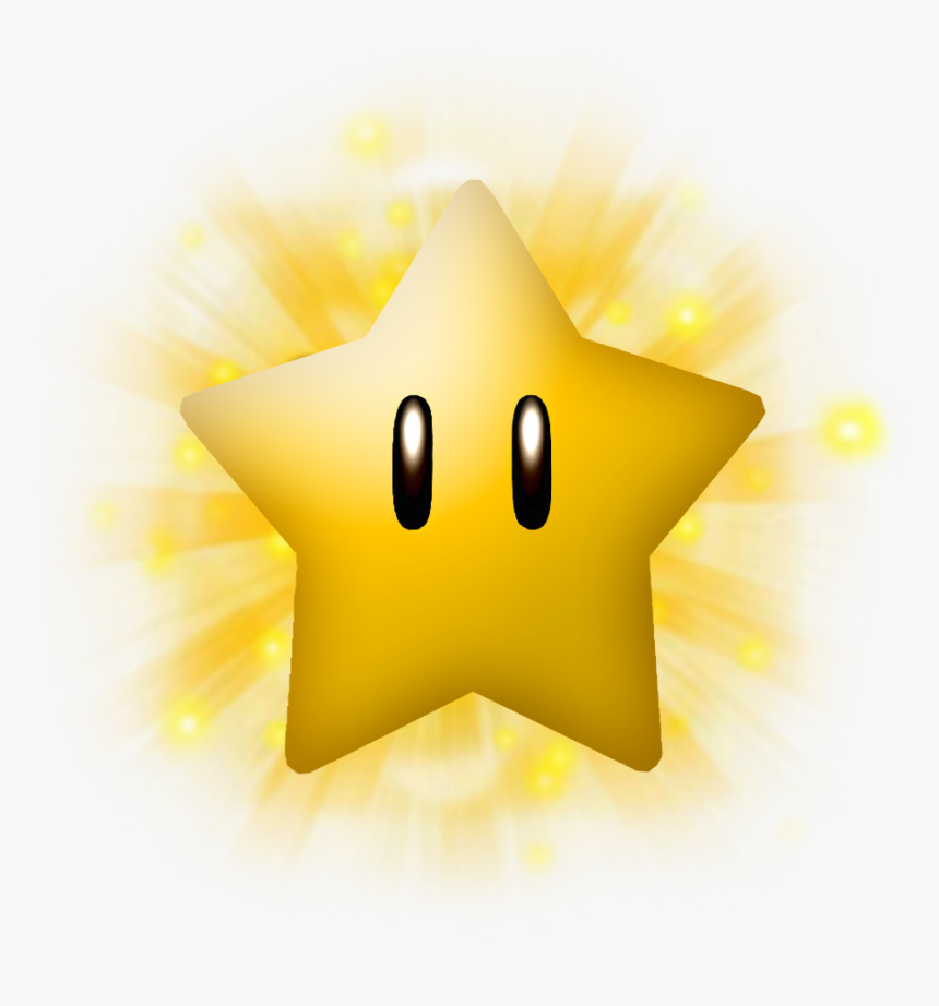 Mario Bros Star Png - Transparent Background Mario Star, Png Download, Free Download