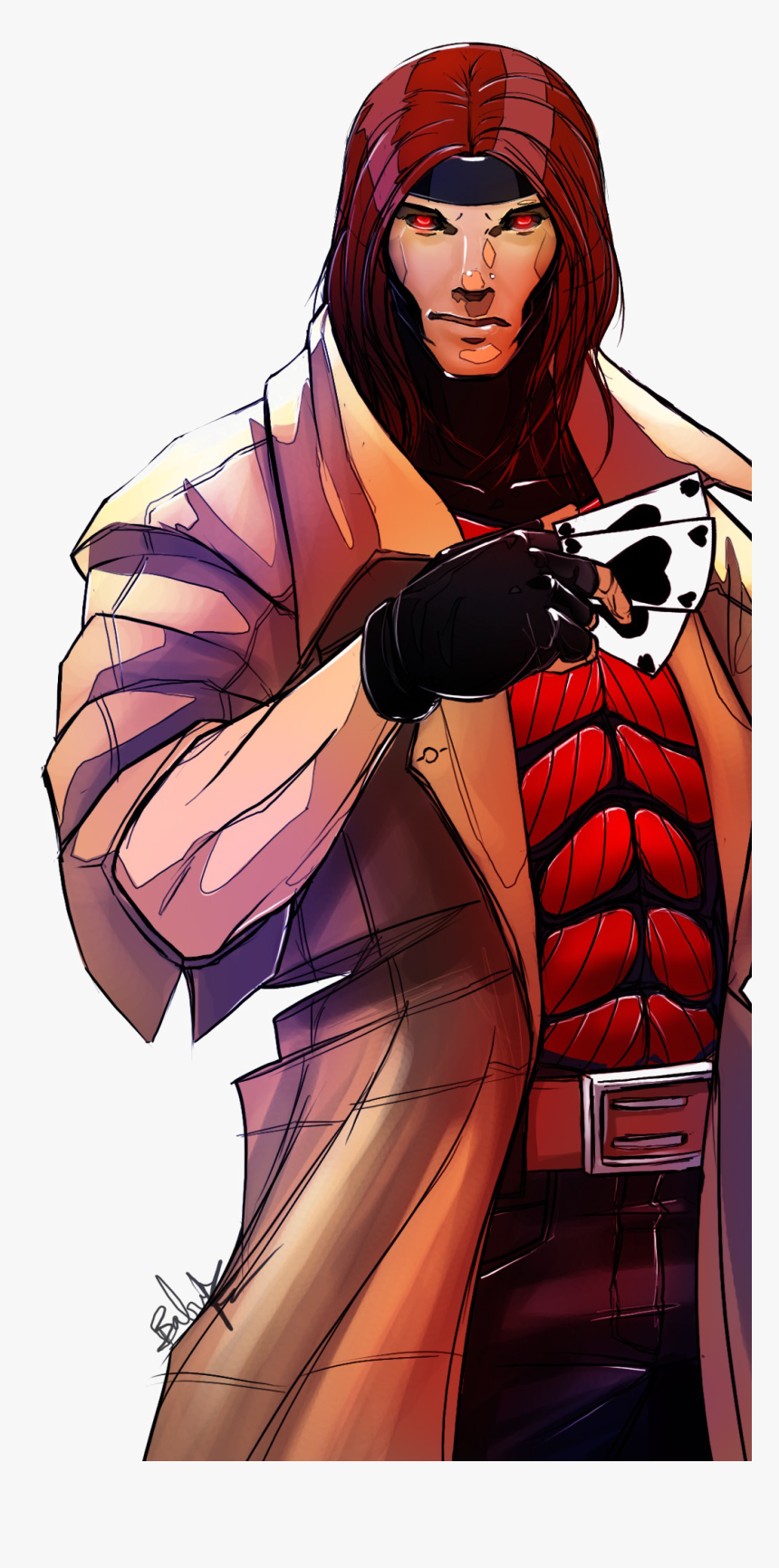 Gambit Png Free Download - Gambit, Transparent Png, Free Download