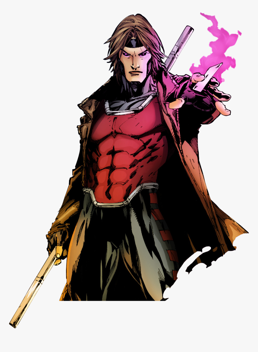 Gambit Render By Shockal-d5qo4d4 - X Men Gambit Render, HD Png Download, Free Download