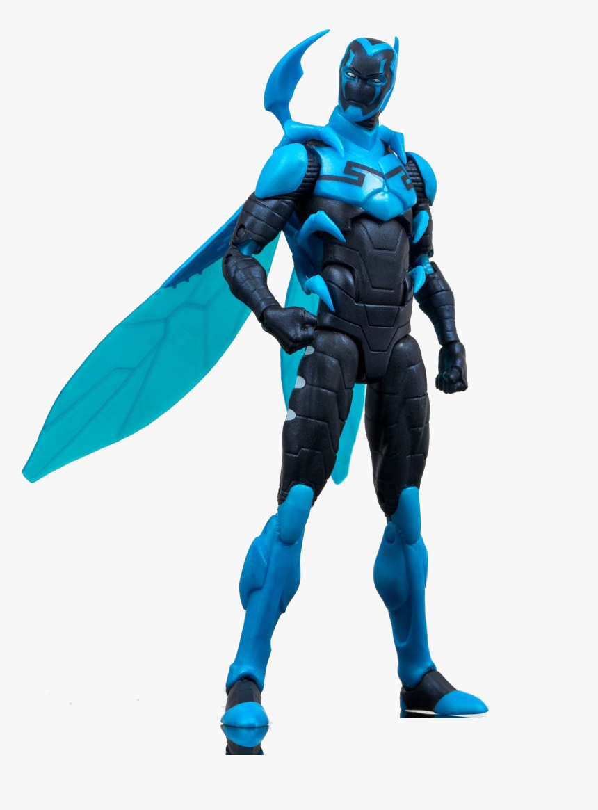 Blue Beetle Png Free Background - Action Figure, Transparent Png, Free Download