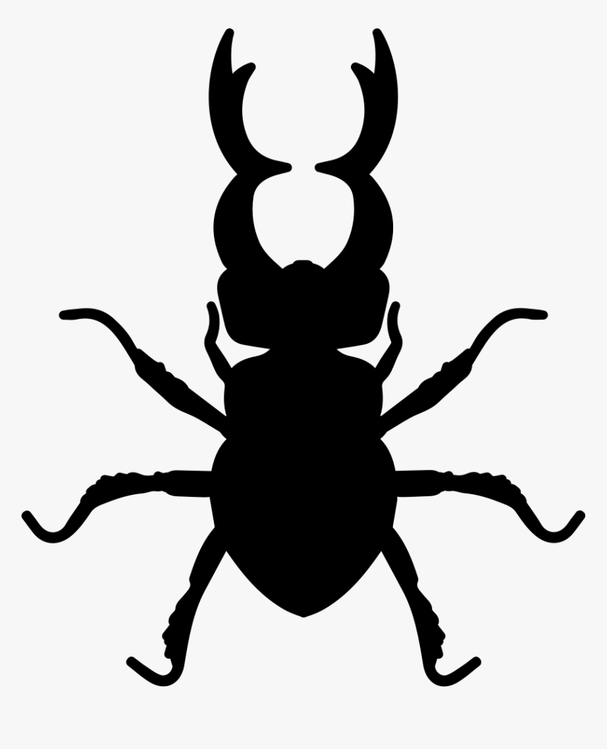 Stag Beetle Insect Animal Shape - Stag Beetle Icon, HD Png Download, Free Download