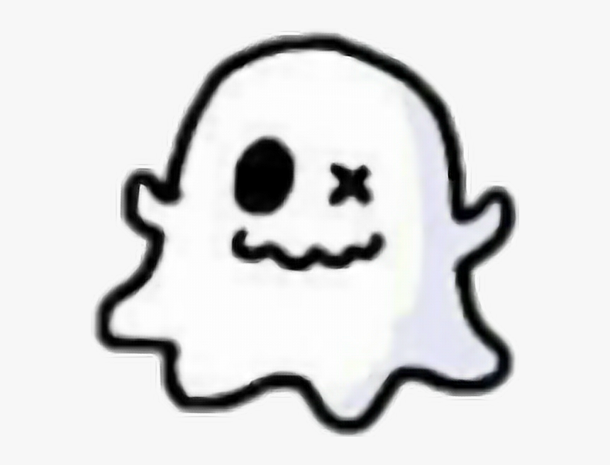 Casper Doodle Ghost Sweetghost Cuteghost Horror - Cute Ghosts Drawings For Halloween, HD Png Download, Free Download