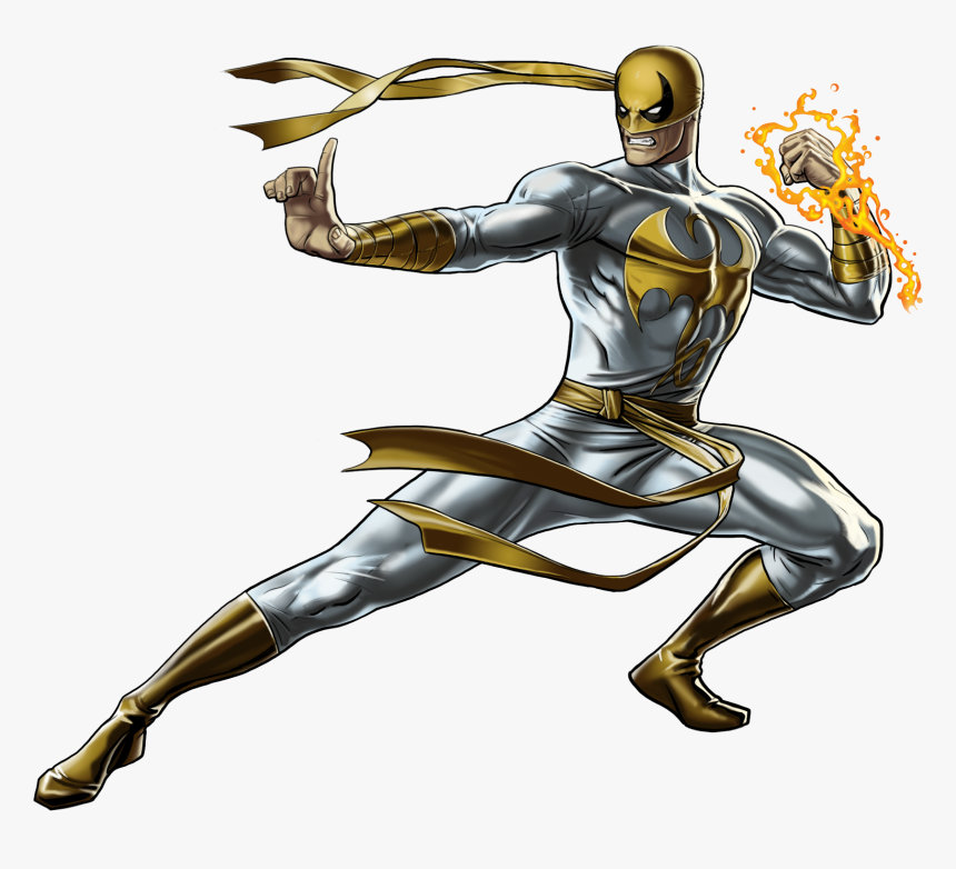 No Caption Provided - Iron Fist White Outfit, HD Png Download, Free Download