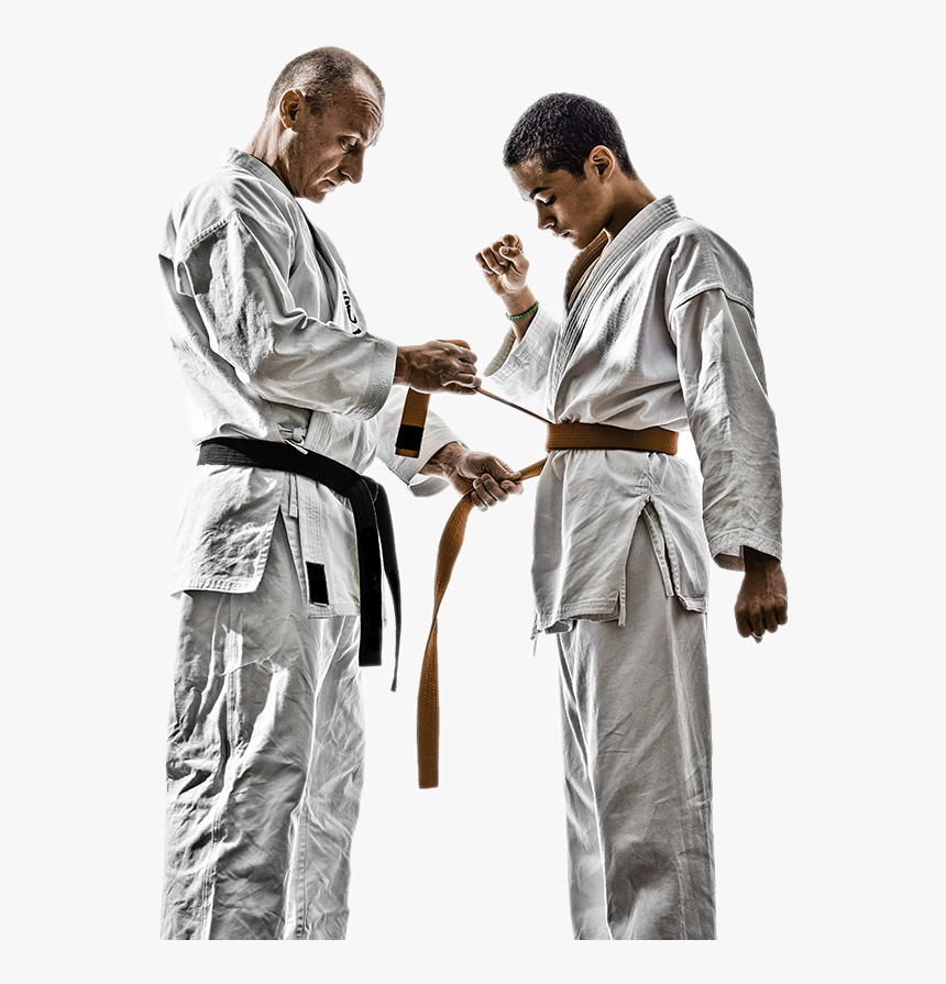 Sensei Karate And Student, HD Png Download, Free Download