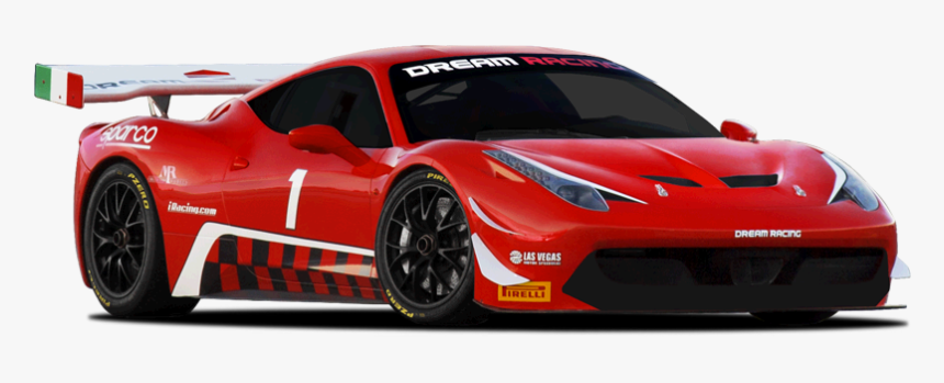 Race A Ferrari Las Vegas - Red Race Car Png, Transparent Png, Free Download