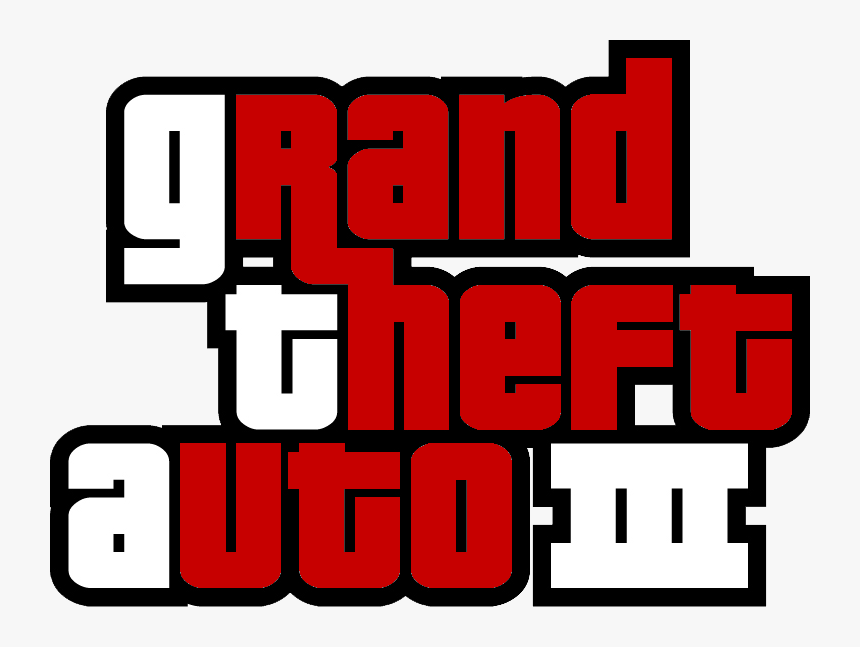 Grand Theft Auto Iii - Gta 3 Logo Png, Transparent Png, Free Download