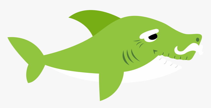 Grandpa Shark Png - Grandpa Shark Clipart, Transparent Png, Free Download